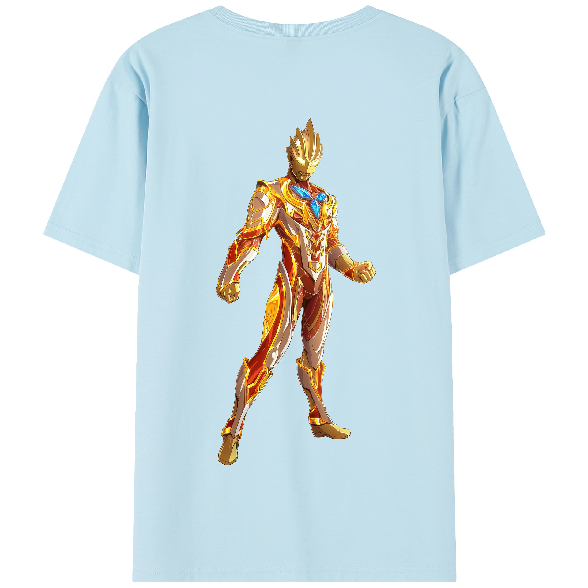 （画像用） ウルトラマン Ultraman 綿100％半袖Tシャツ（背面プリント）